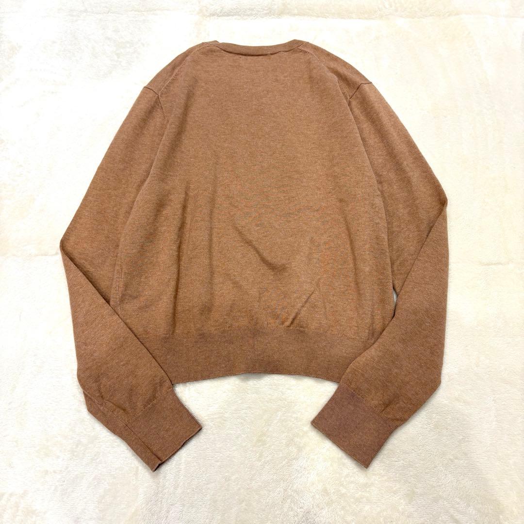 極美品✳︎ポロバイラルフローレン近年モデル現行タグキャメルカーディガン正規品L人気