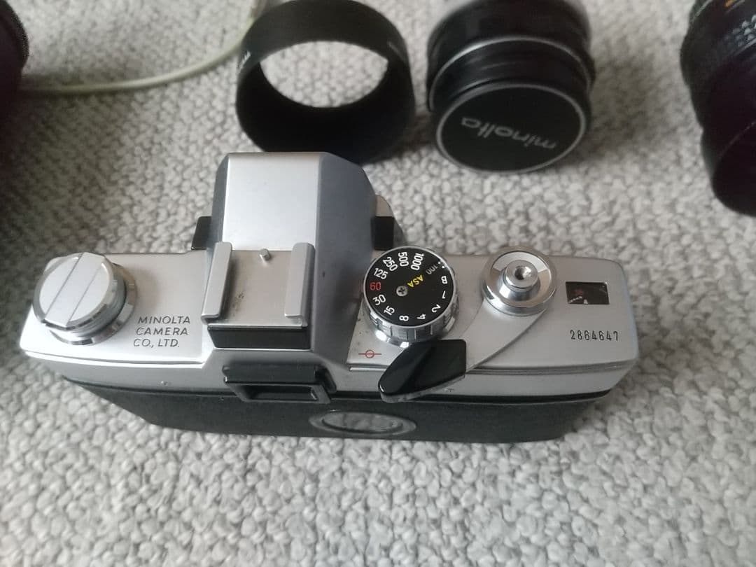 Minolta SR-T 101 フィルム一眼レフカメラ