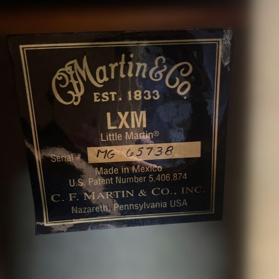 新品弦Little Martin LXM リトルマーチン　トラベルギター　アコギ