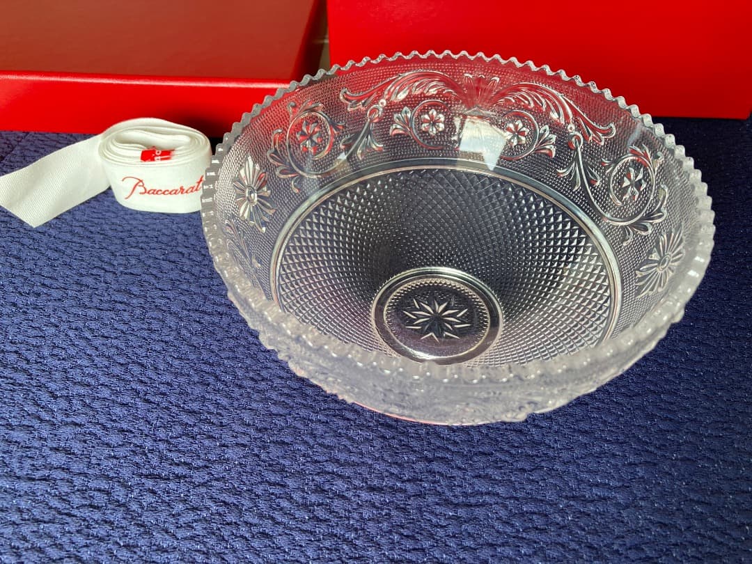 Baccarat クリスタルデザートボウル