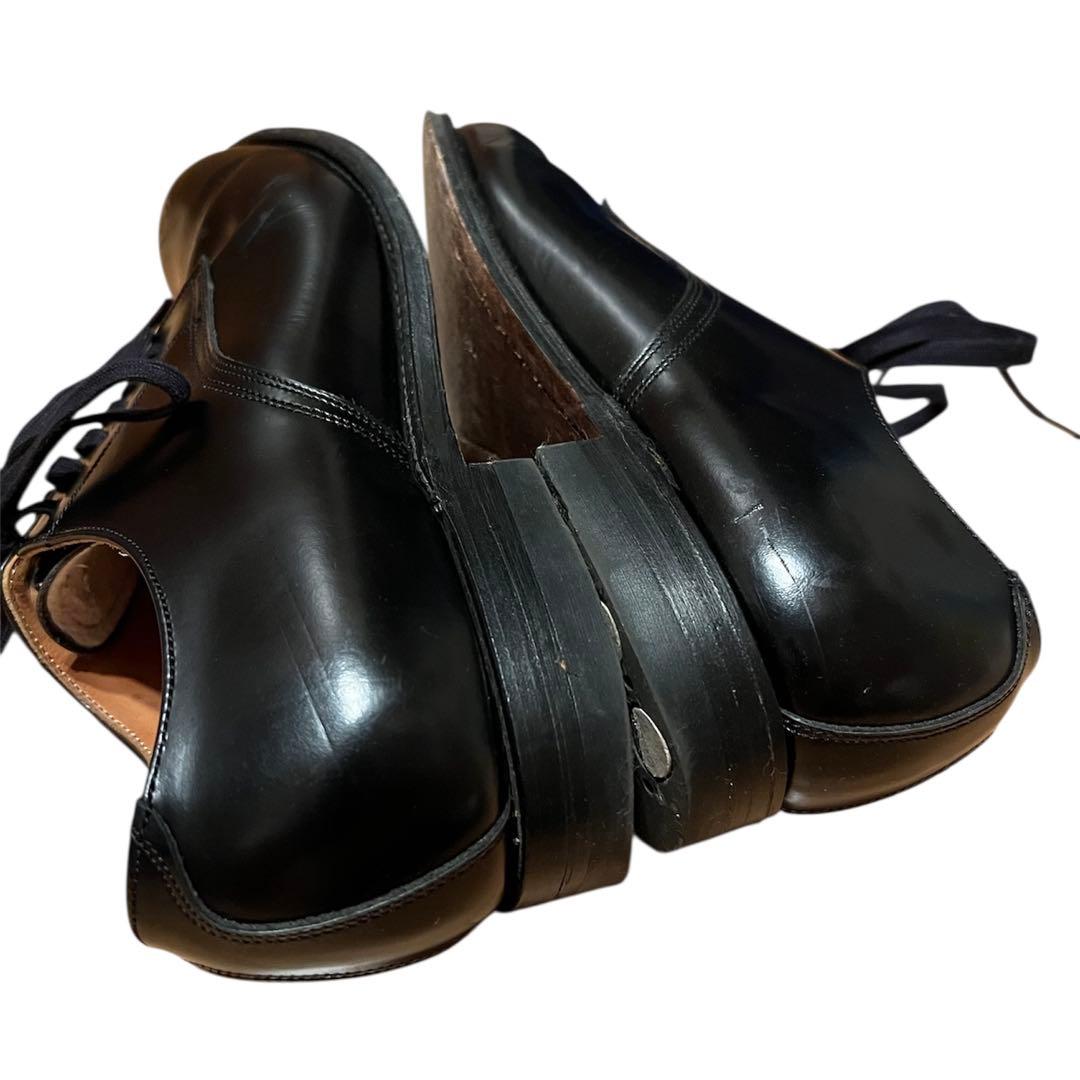 【HYKE】OXFORD BLACK COW HIDE size 7