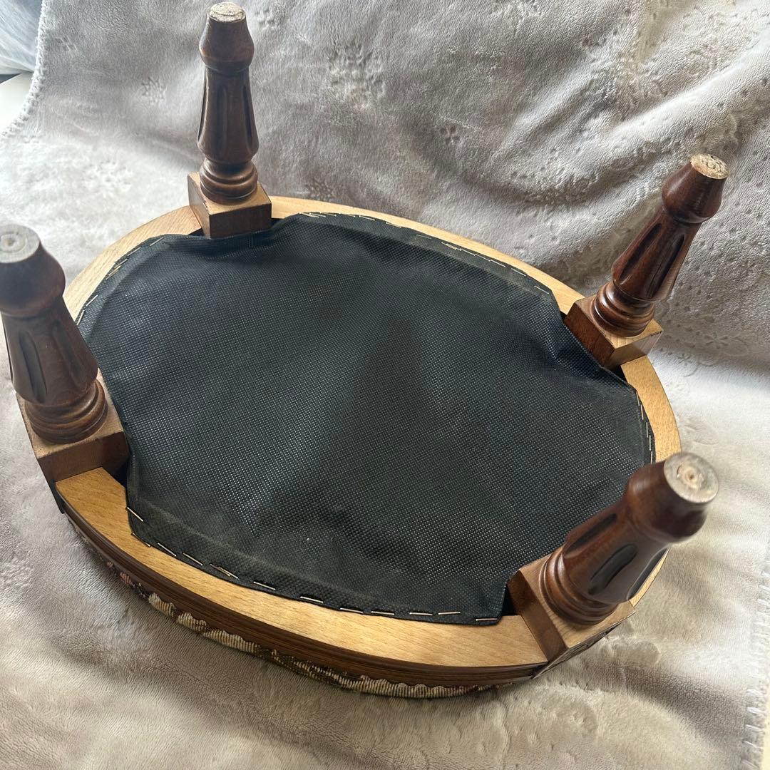 【美品】アンティーク/ベビースツール/イタリア製