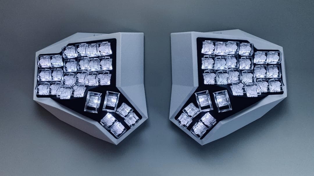 自作分割キーボード DactyI Pro 52