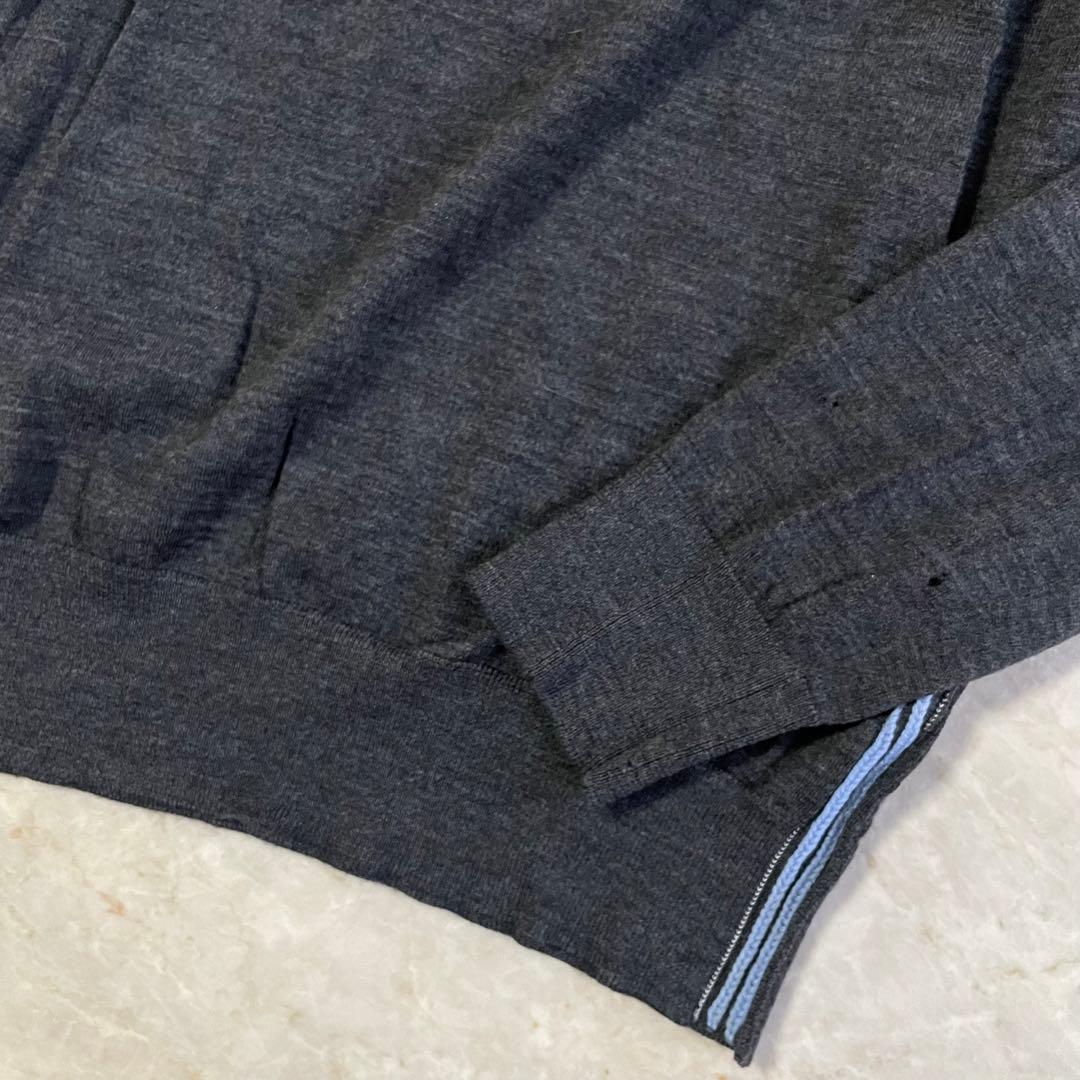 PRADA プラダ ウール 長袖 Ｖネック ニットカットソー セーター 48