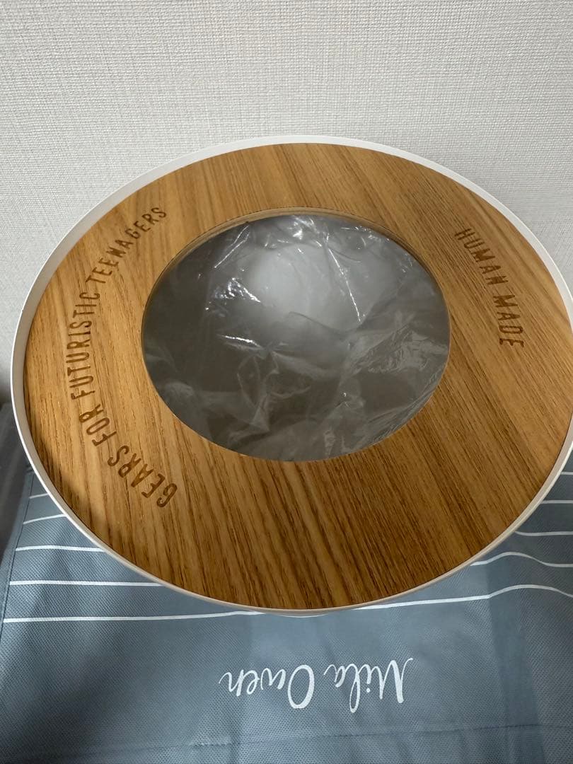 HUMAN MADE ROUND TRASH CAN \"WHITE\"ゴミ箱