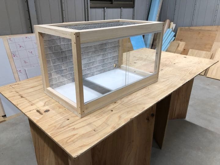 ♡　木製ケージ　オーダー品　小動物　爬虫類　両生類　カスタムベースにどうぞ