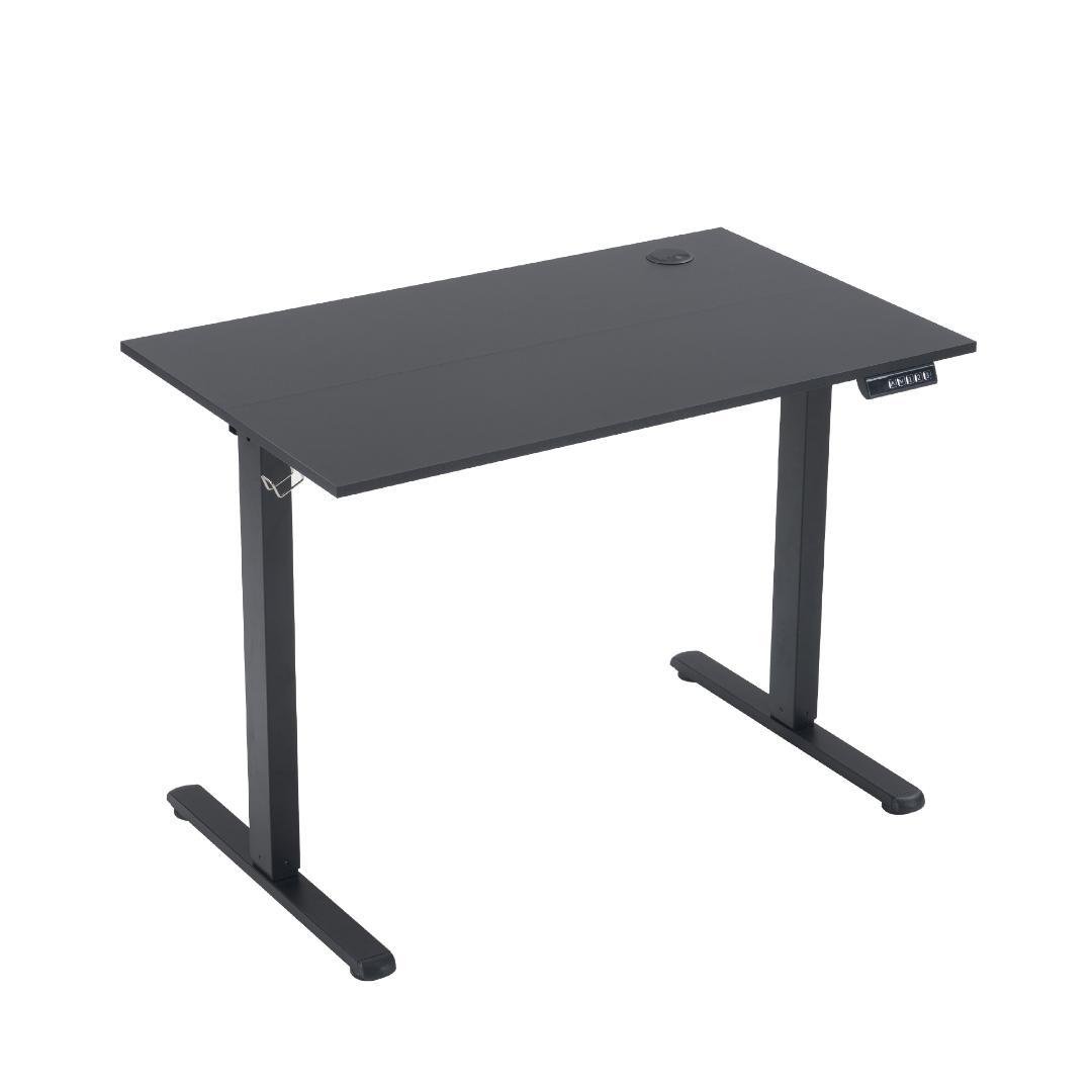 【ブラック】電動昇降デスク スタンディングデスク 幅100cm 昇降式テーブル
