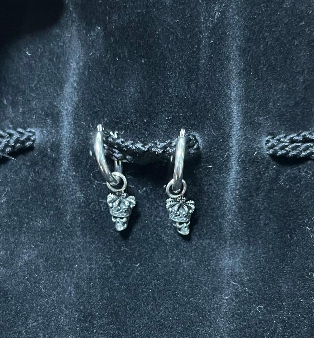 ジャスティンデイビス　スカルリングピアス