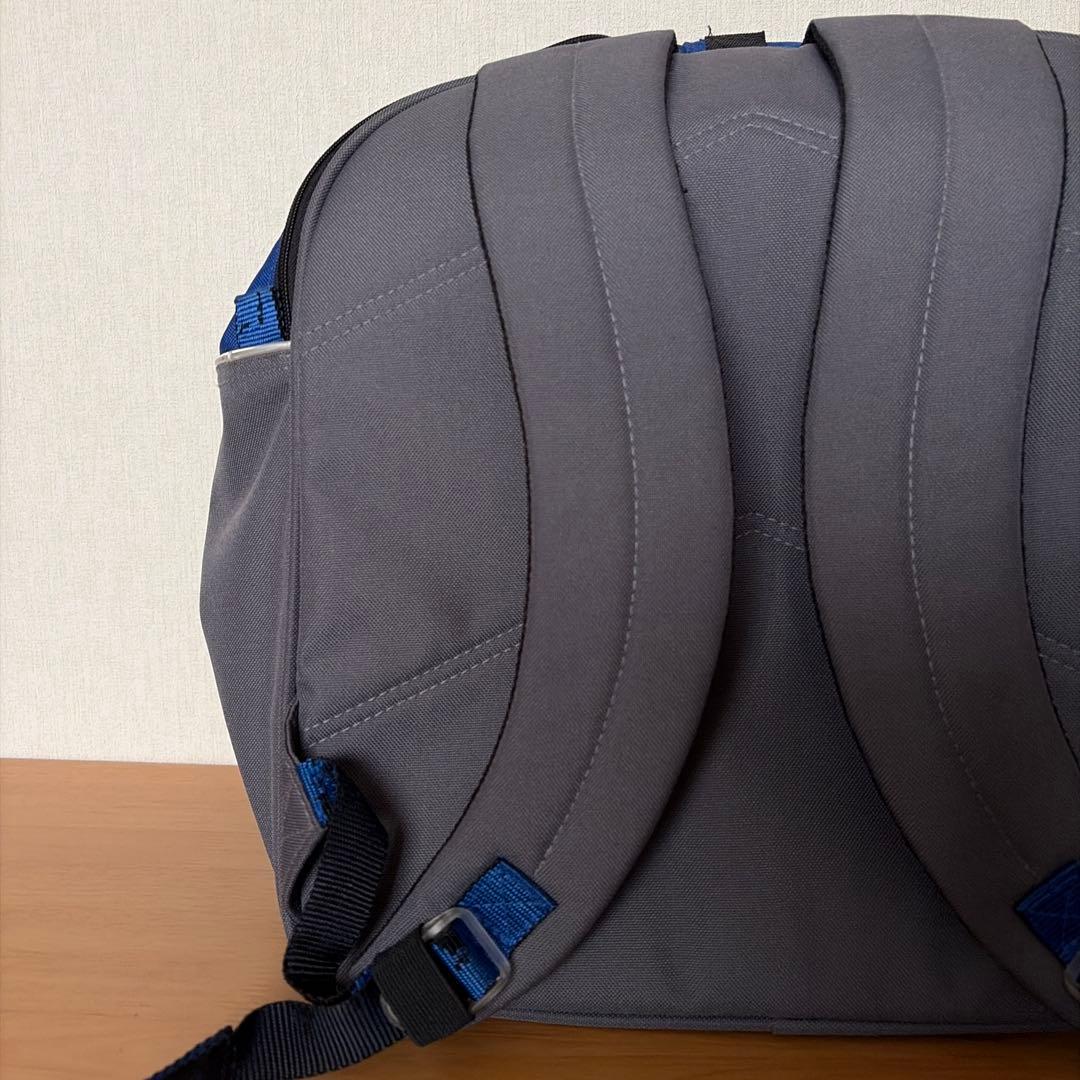 LANGE ラング スキー ブーツ リュック ブーツバッグ ブルー グレー　古着