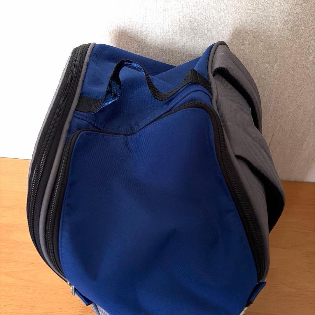 LANGE ラング スキー ブーツ リュック ブーツバッグ ブルー グレー　古着