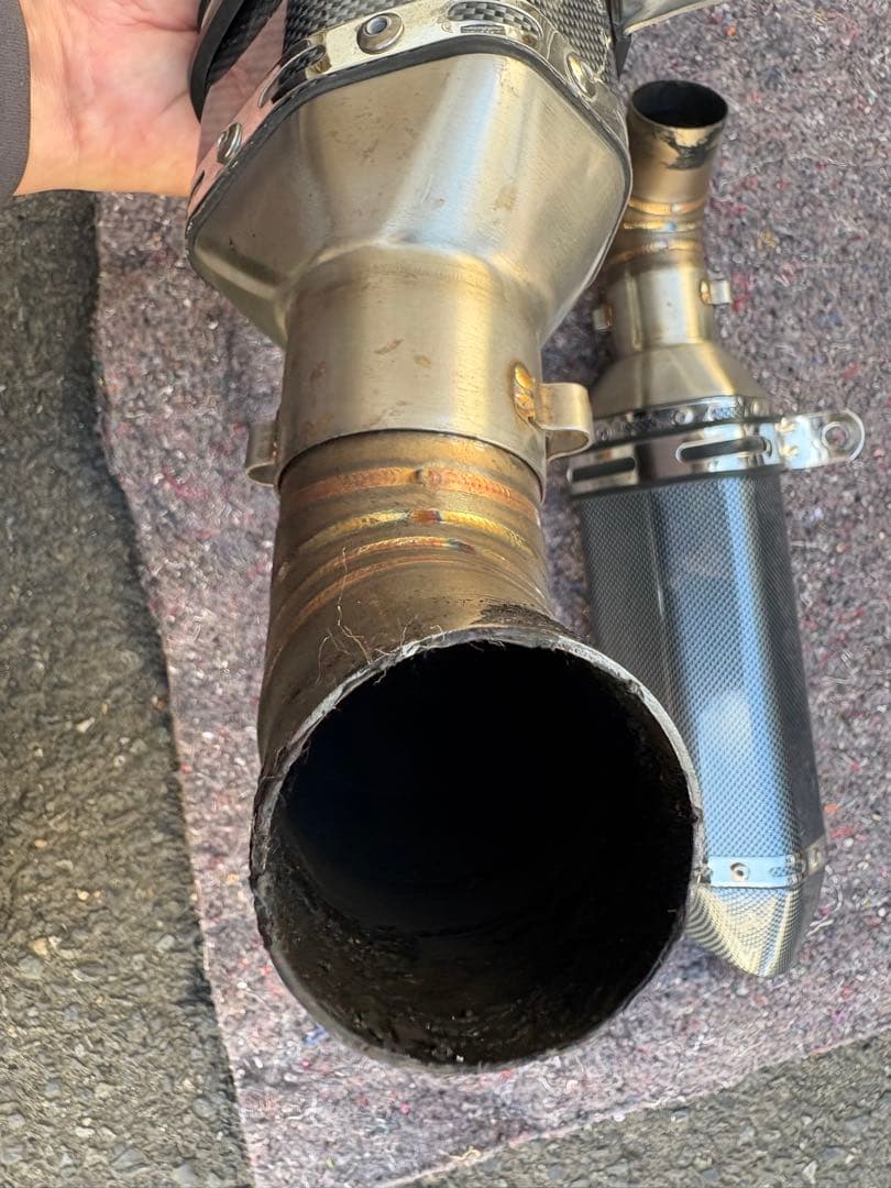 【再値下げ】スリップオンマフラー 左右セット　DUCATI モンスター M696