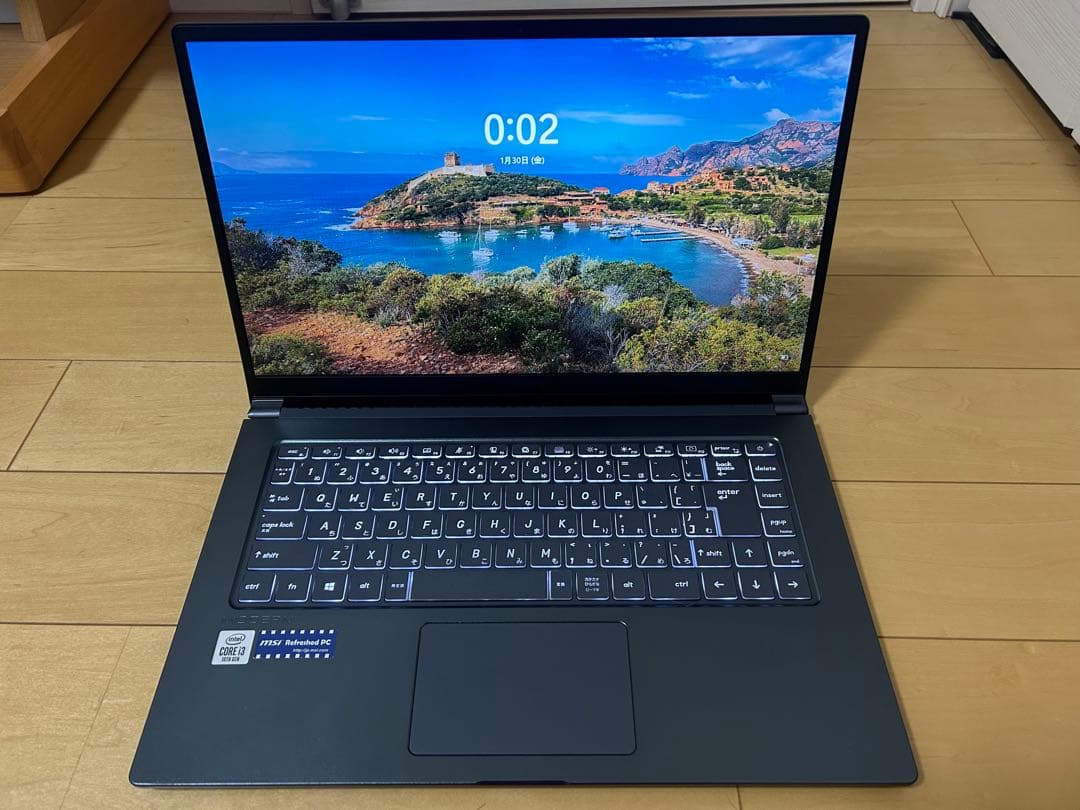 Windowsノート本体 MSI Modern 15 A10M Carbon Gray