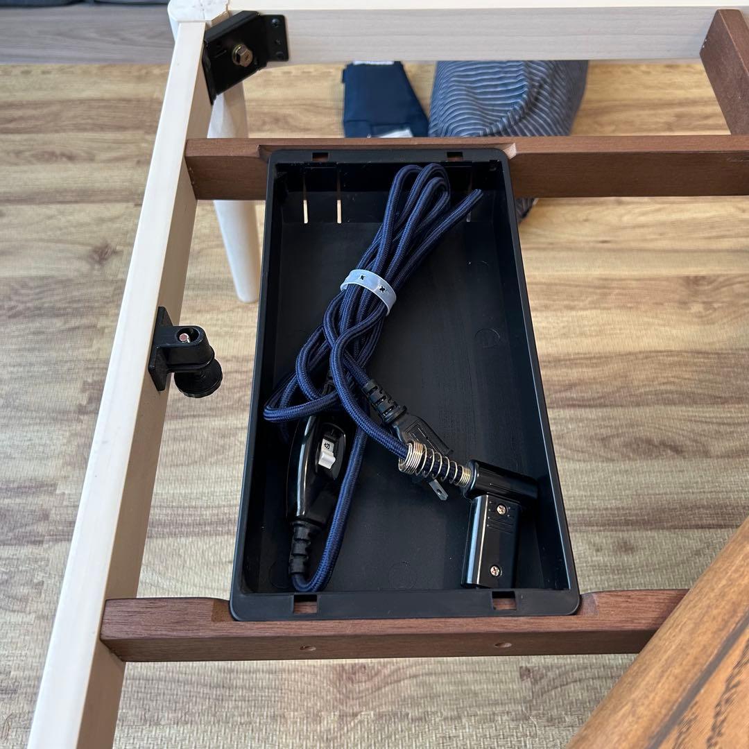 [船橋手渡しなら8,000円]木製 長方形 こたつ