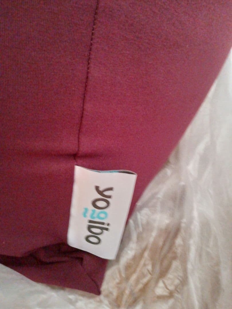 新品未使用ヨギボーミニ　ディープパープル　取扱説明書つき