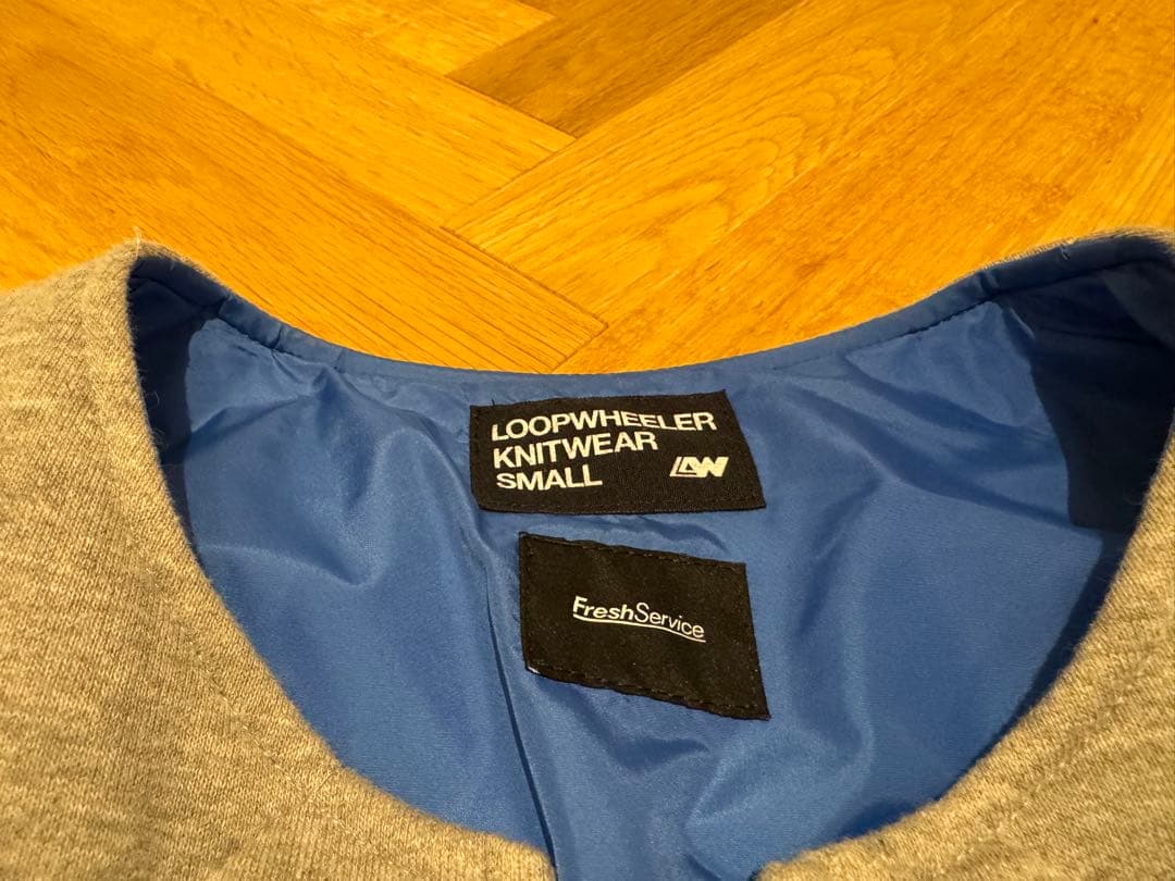 【LOOPWHEELER】 Fresh Serviceコラボダウン　Sサイズ