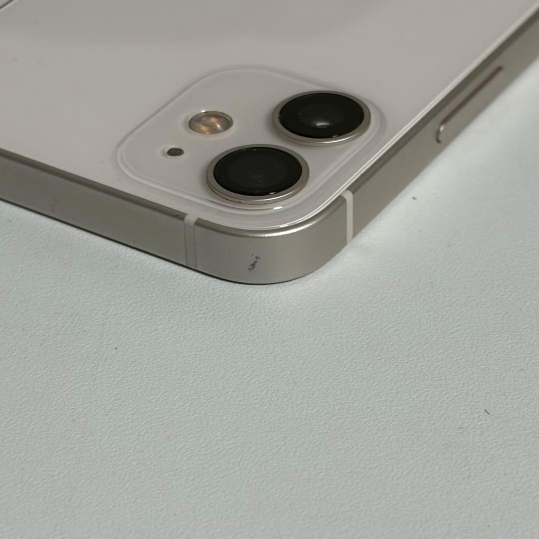 キ*西様 iPhone 12mini 64GB ホワイト 箱、電源ケーブル付き