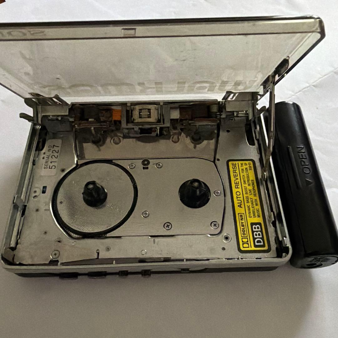 SONY ウォークマン　スケルトン　WM-504 ソニー