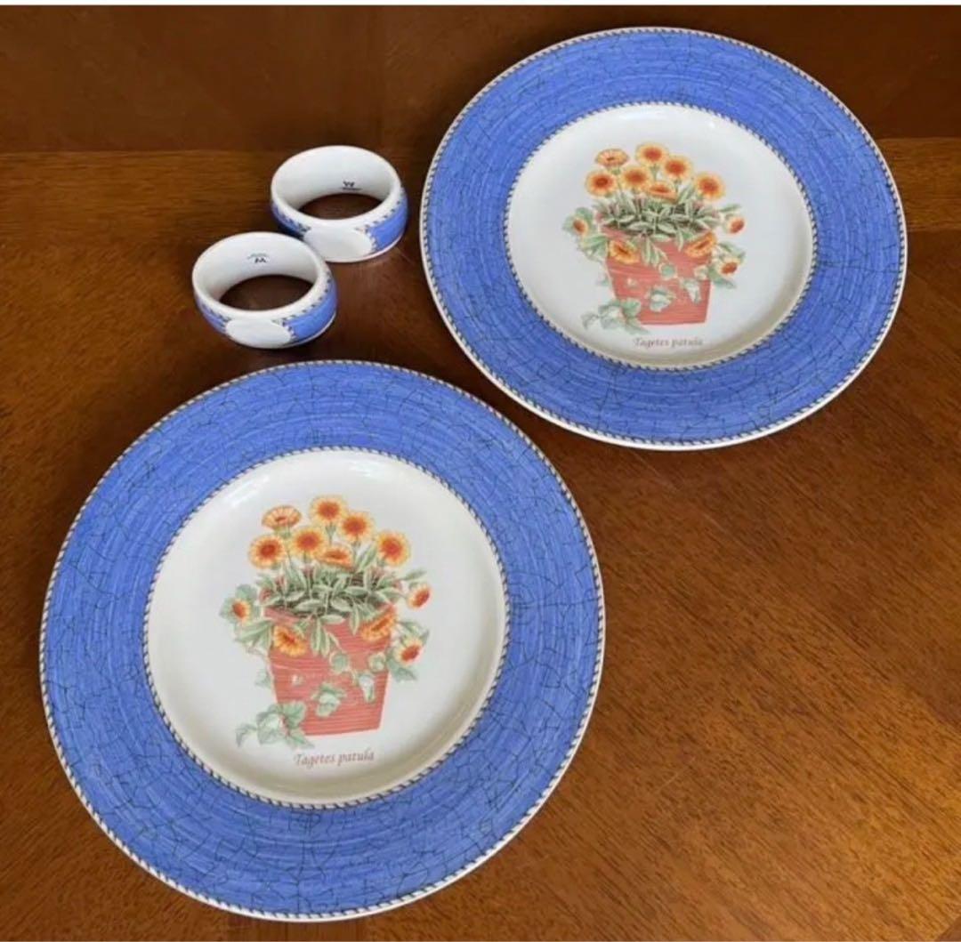 【美品】ウェッジウッド★サラズガーデン★ペアセット