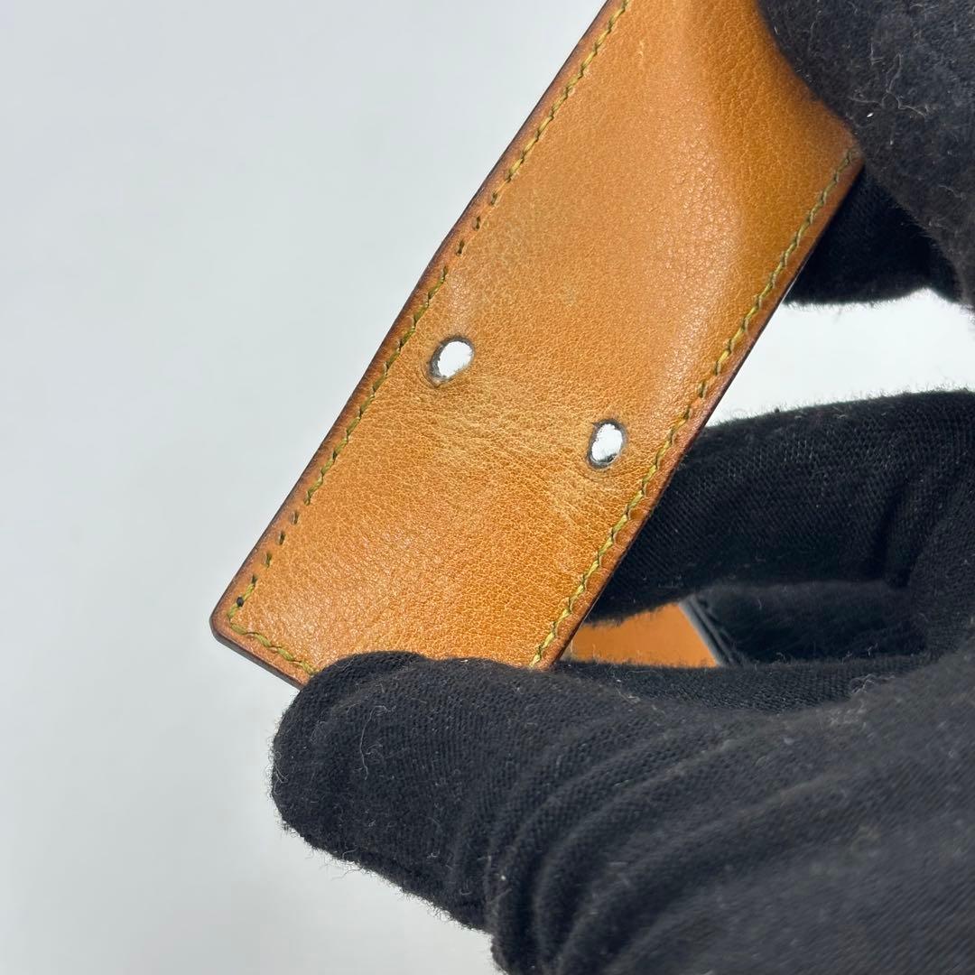 HERMES エルメス コンスタンス Hバックル ボックスカーフ レザーベルト