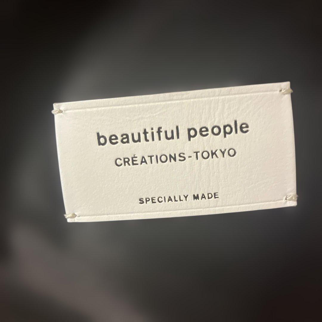 beautiful people×STUDIOUSナイロンムーンショルダーバッグ