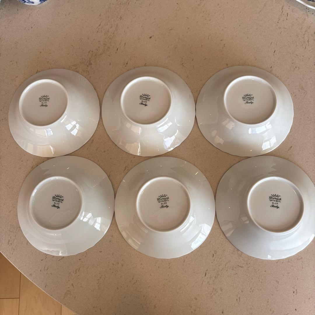 新品　美品　リチャードジノリ　ローズブルー　セット