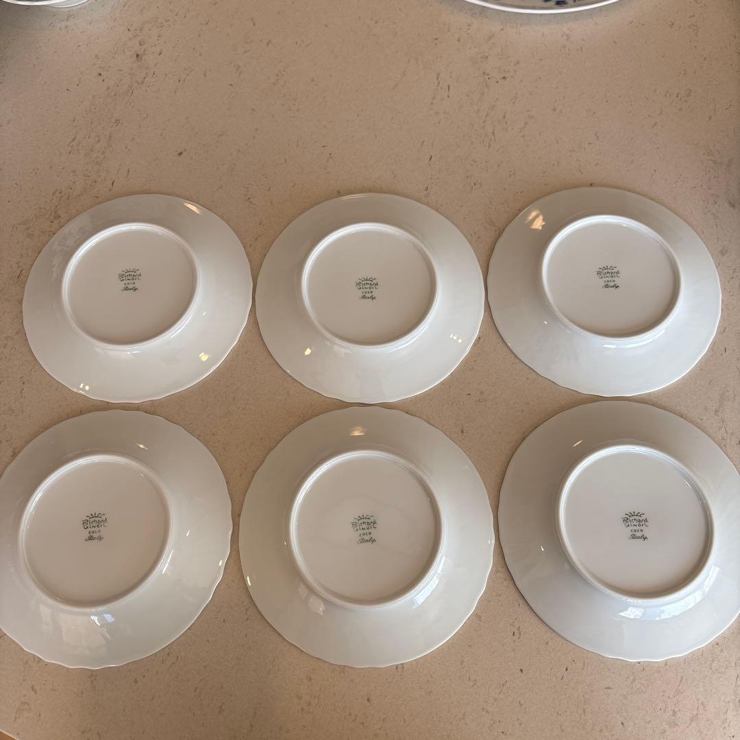 新品　美品　リチャードジノリ　ローズブルー　セット