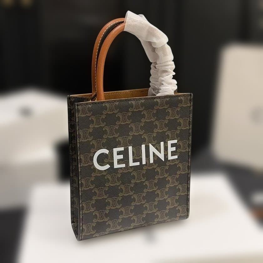 Mini Vertical Cabas Triomphe Canvas バッグ