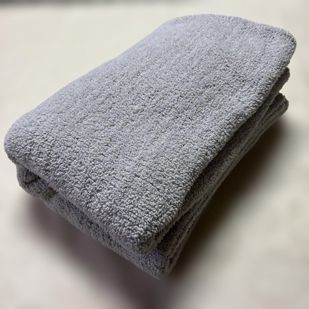 kashwere カシウエア　大判ブランケット　グレー　180cm×140cm
