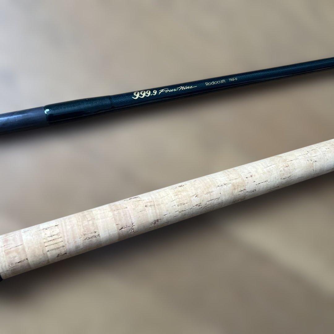 【希少】【未使用】　雷魚ロッド　 Rodiocraft 　999.9　76G-6