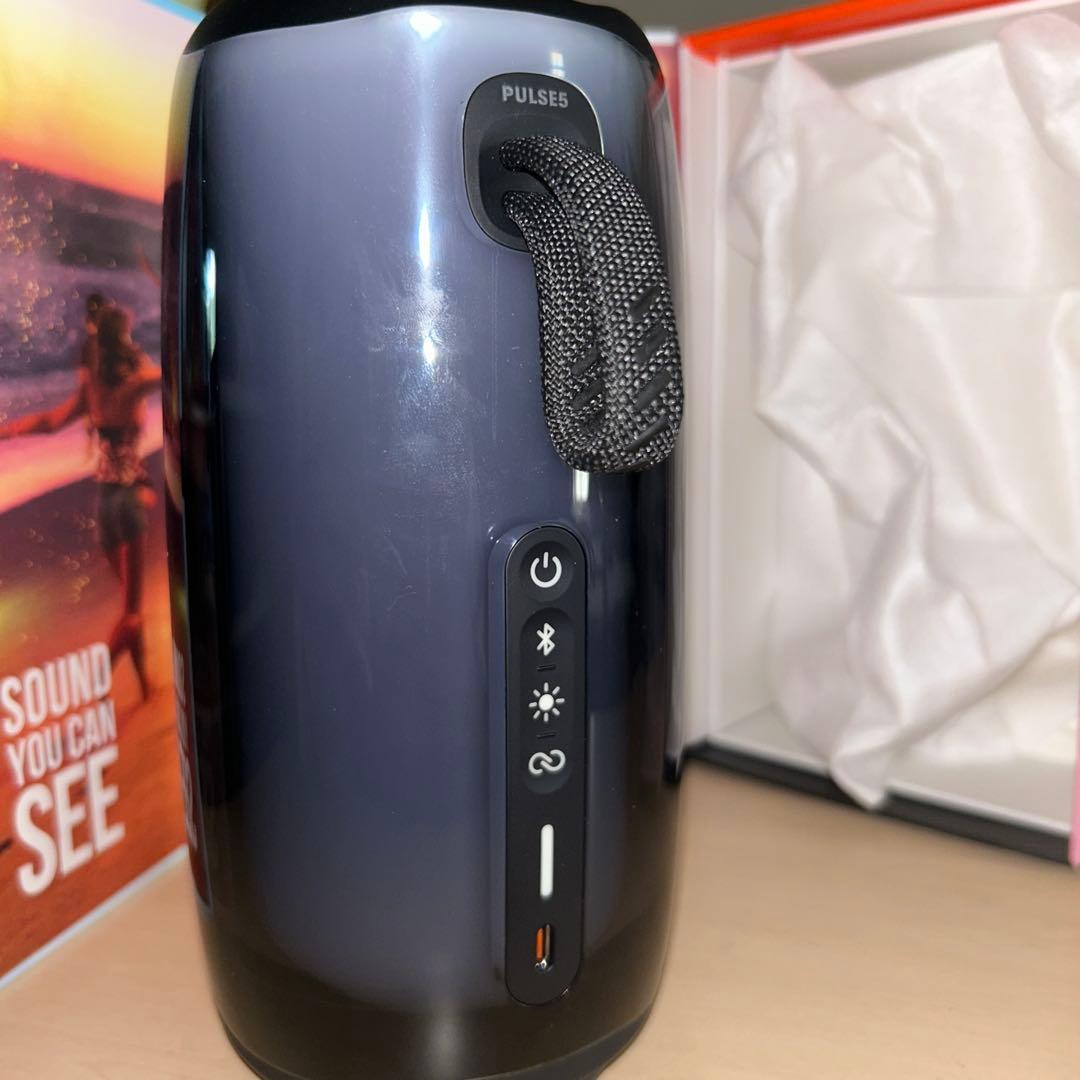 7月2日までに販売/JBL PULSE5ワイヤレススピーカー　付属品あり