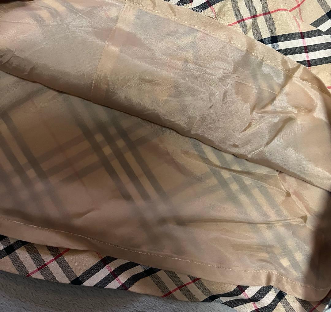 バーバリー　チェック柄 ベージュスカート