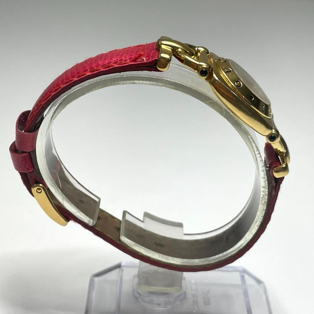 【正規品】 GUCCI 6300L 白文字盤 チェンジベルト レディース腕時計