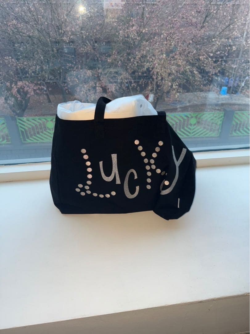 バッグ naviverse Lucy tote bag black