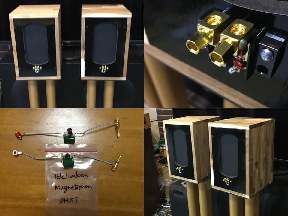 蘇るビンテージ！ Telefunken録音モニタースピーカー ペア！