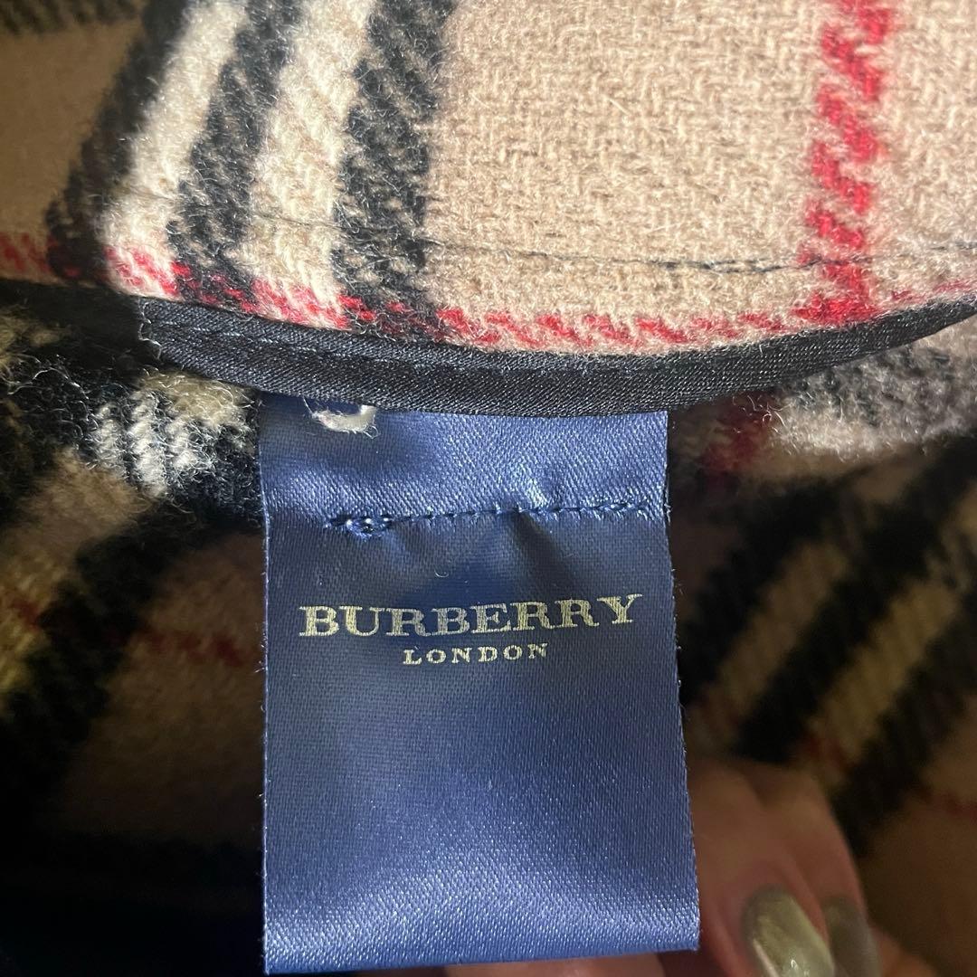 Burberry ダッフルコート ネイビー