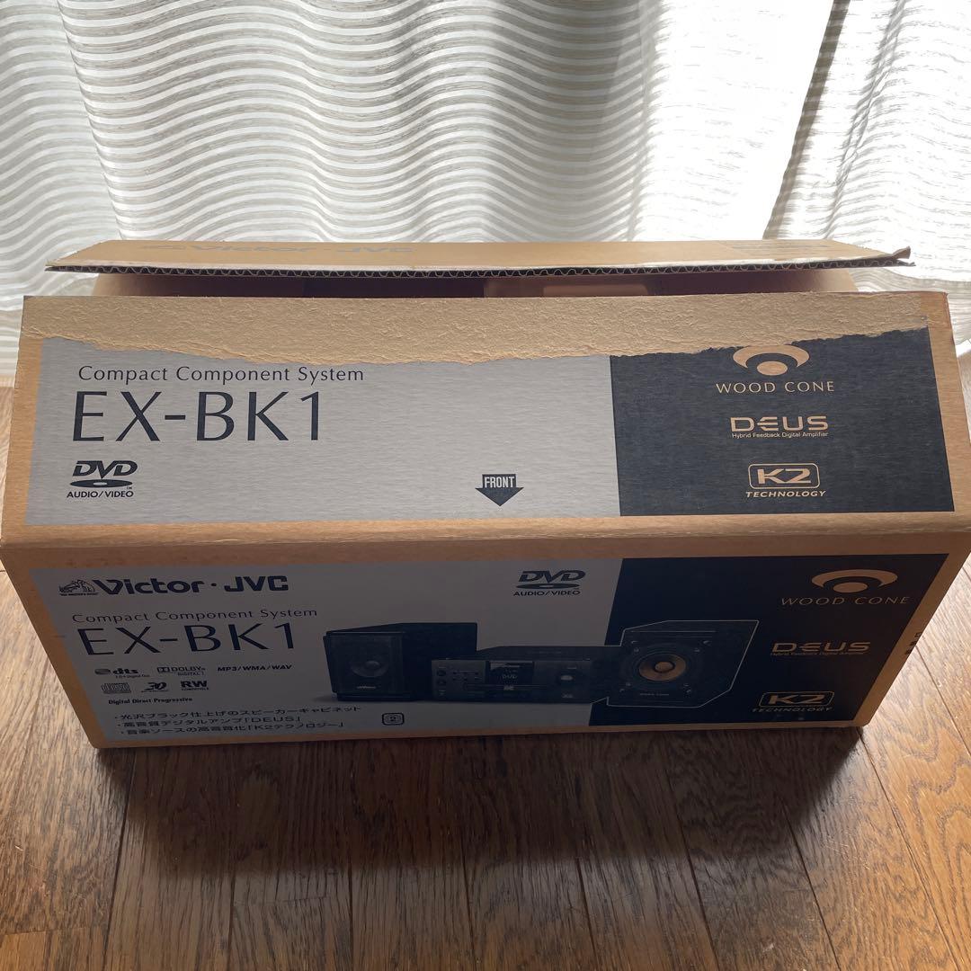 Victor JVC EX-BK1 コンポ wood cone ウッドコーン