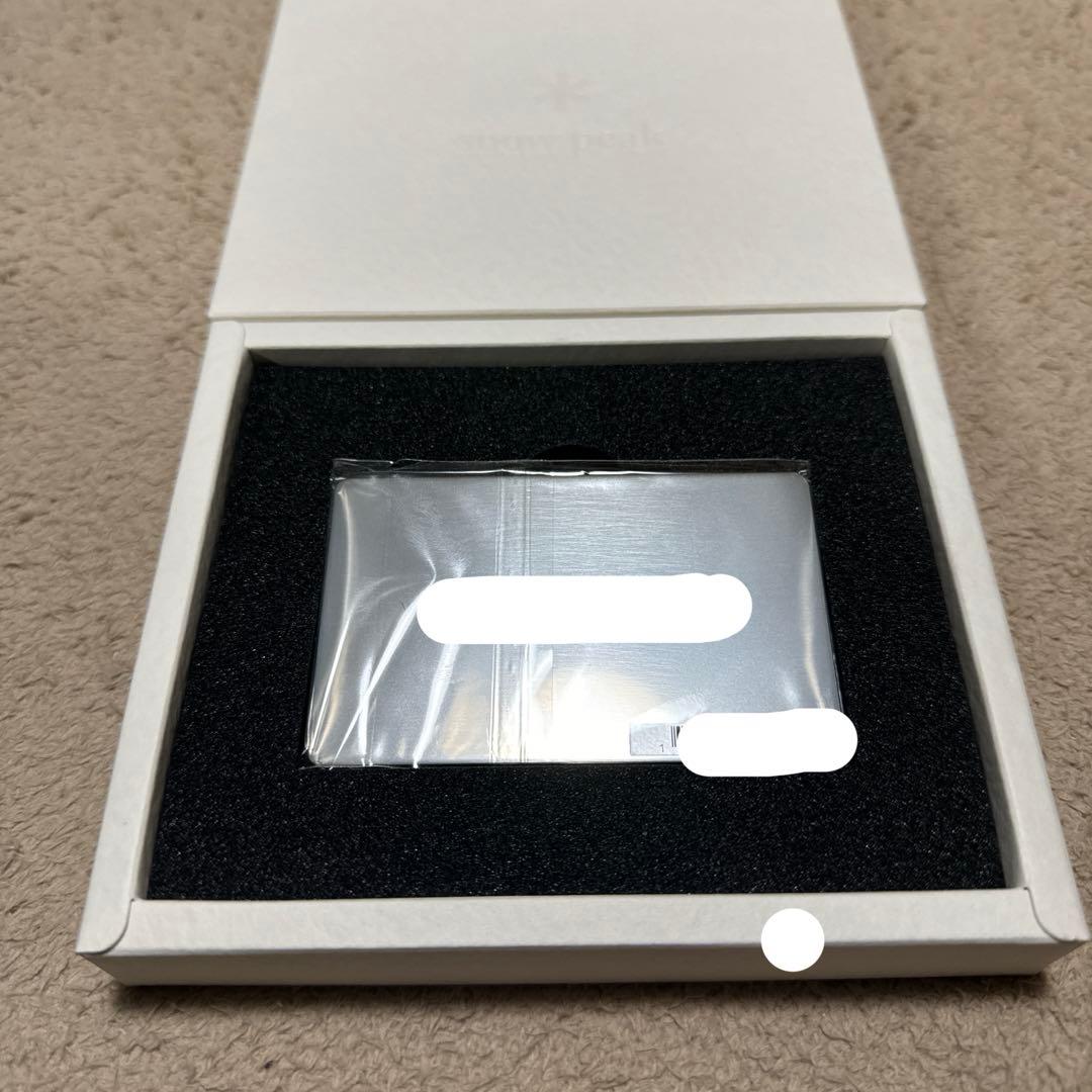非売品　スノーピークサファイア会員カード