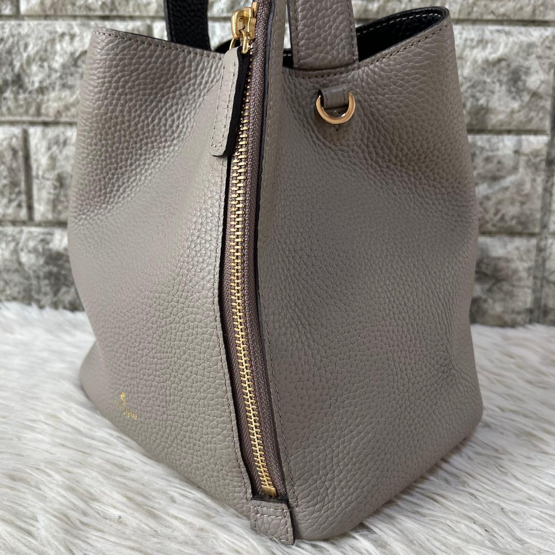 【美品】ペレボルサ　レネット　4741 レザー　2way ショルダーバッグ