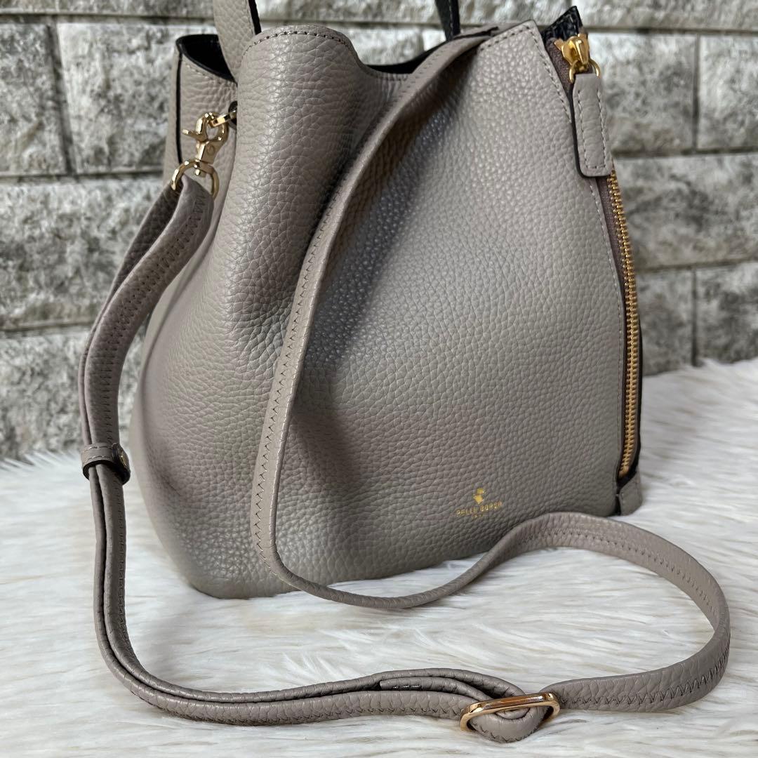 【美品】ペレボルサ　レネット　4741 レザー　2way ショルダーバッグ