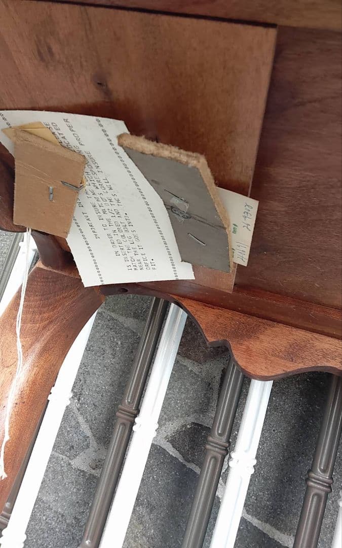 アンティーク木製テーブル 引き出し付き