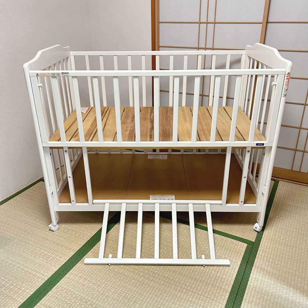 【早い者勝ち‼️送料無料‼️】カトージ ベビーベッド