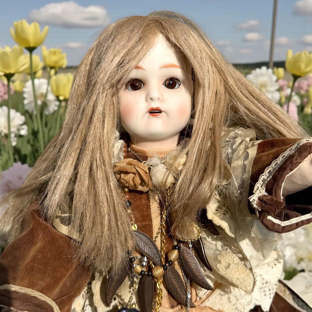 みほこ ビスクドール カマー ラインハルト ベルベット ドレス カメオ