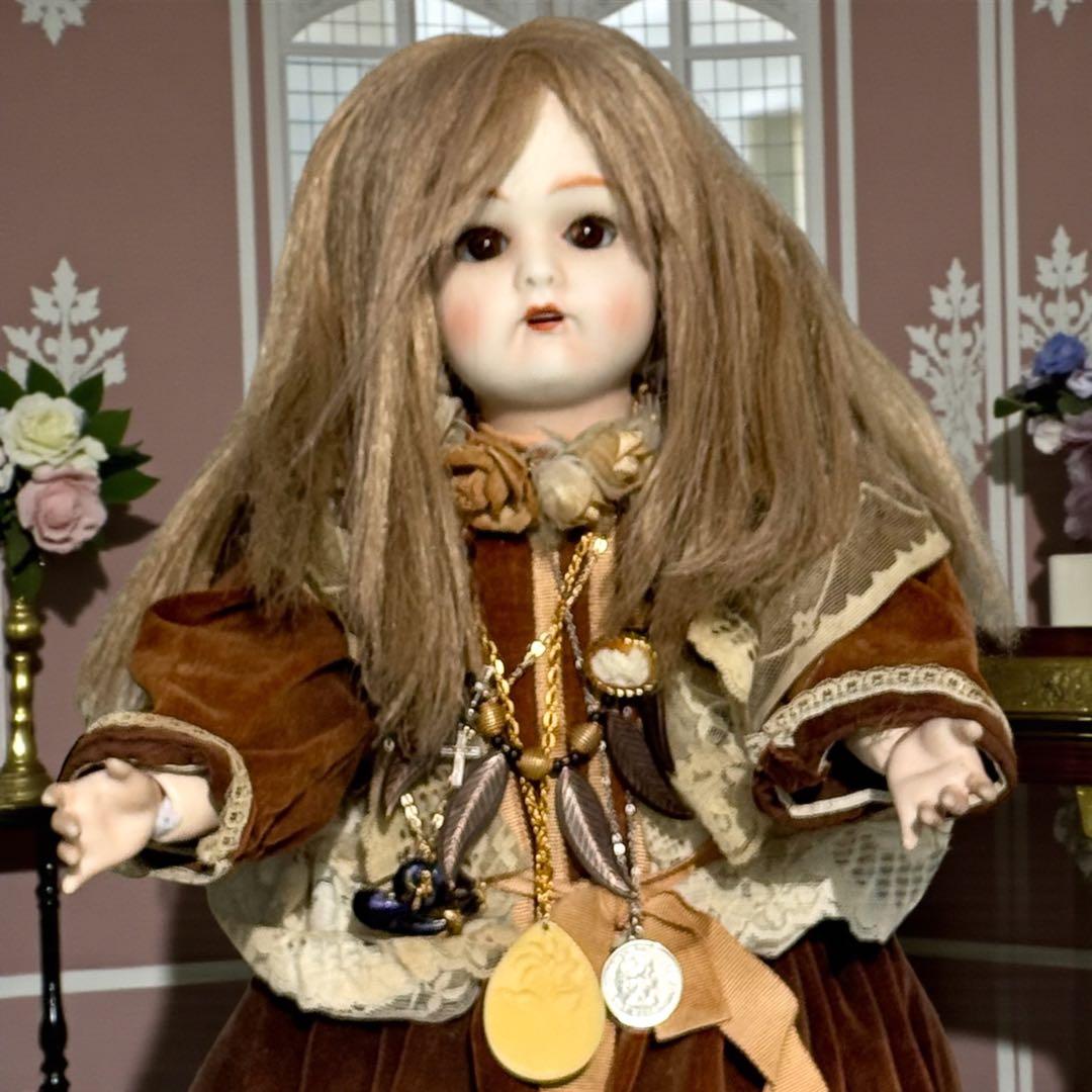 みほこ ビスクドール カマー ラインハルト ベルベット ドレス カメオ