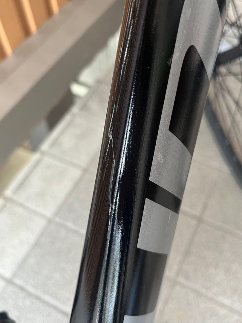 ロードバイク ブラック/グリーン