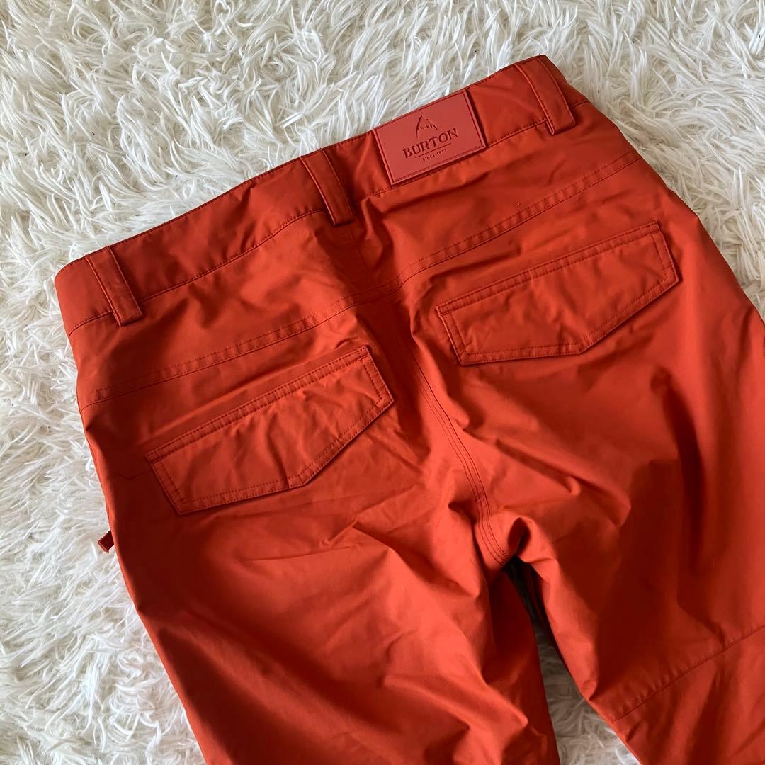 #7L✨BURTON✨ゴアテックス✨スノボウェア パンツ メンズM オレンジ