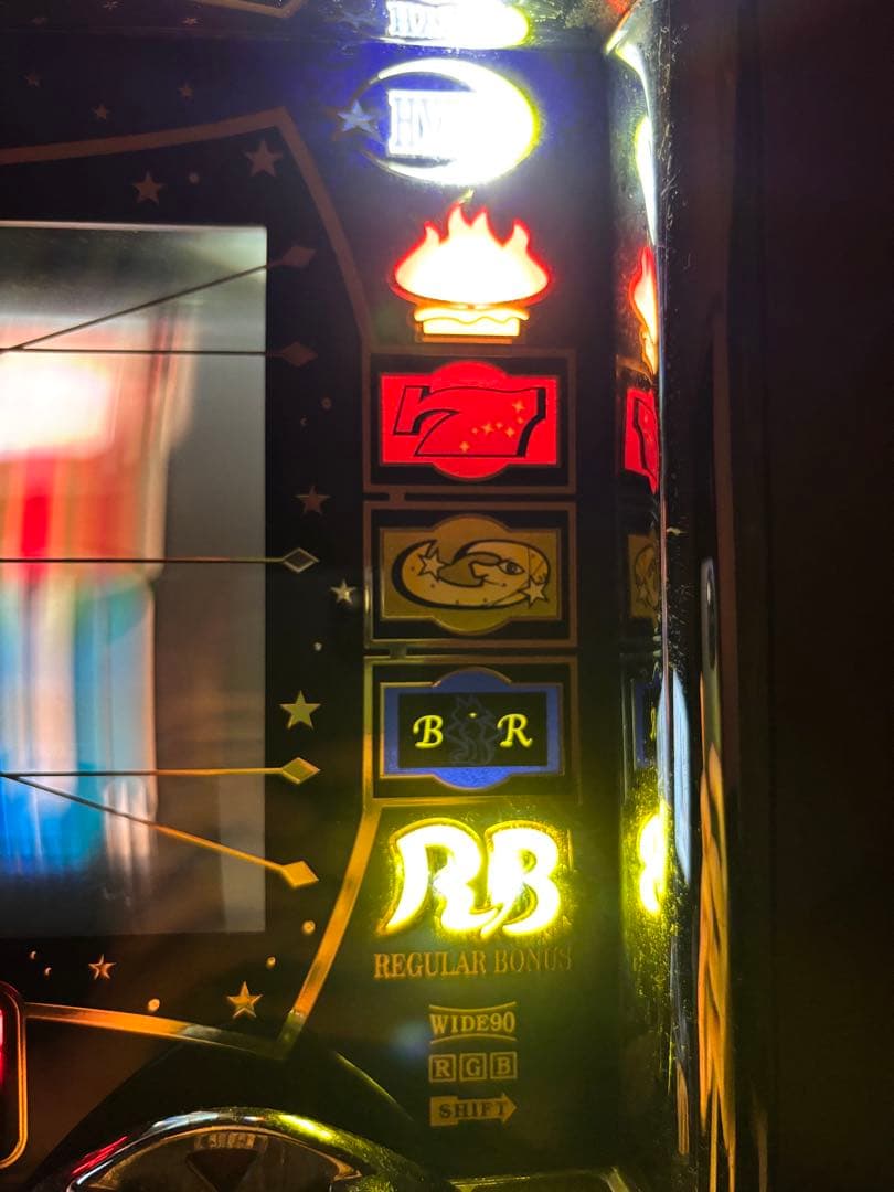 パチスロ　ナイツ4号機　実機　山佐　不要機付き