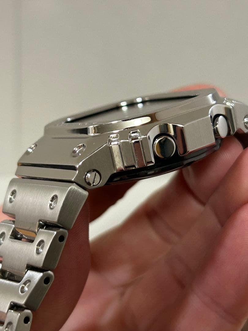 【極美品】G-SHOCK GMW-B5000D-1JF フルメタル シルバー