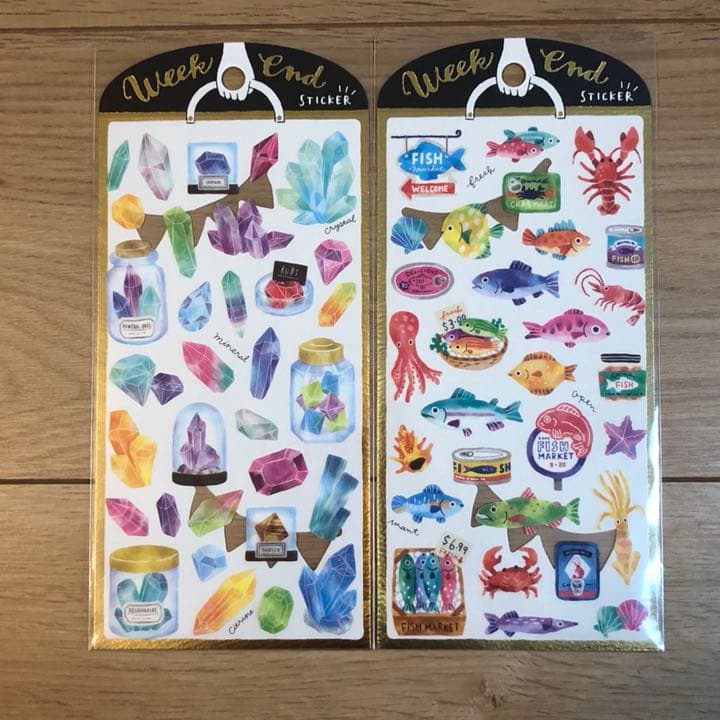 ★新品★ウィークエンドステッカー  5種セット  その他
