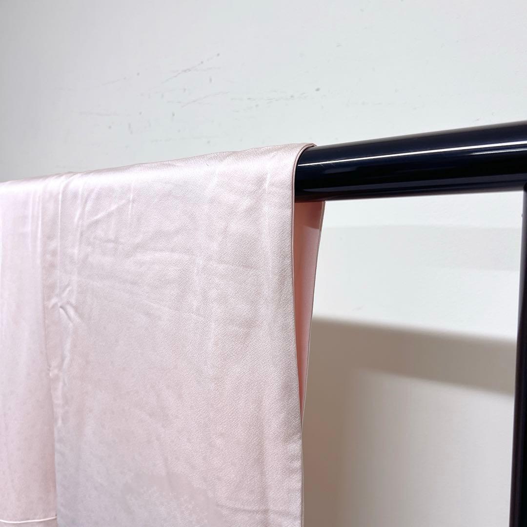 付け下げ　花模様　刺繍　グラデーション　紋無し　着物　026k