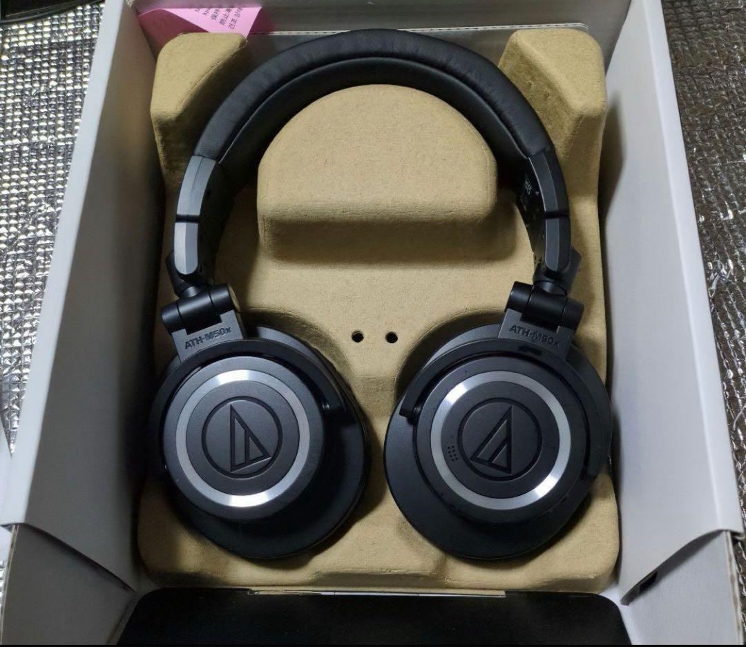 Audio-Technica ワイヤレスヘッドホン ATH-M50XBT2 黒